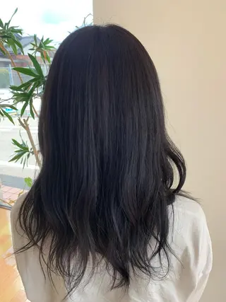 カラー 柴田 結衣のヘアスタイル