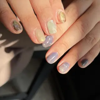 ネイル 【パラジェル認定】 newiネイル京橋のネイルデザイン