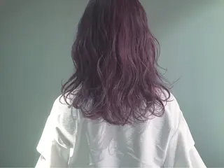 セミロング カラー Hairsalon F＋Moana by　HEADLIGHT所属・salonF 🔸hamaのマツエク・マツパデザイン