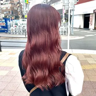 ロング カラー 🔵暗髪 特化🔵 梅田・増田のヘアスタイル