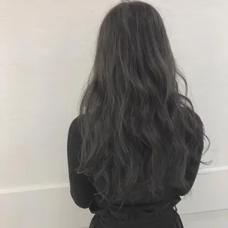 ロング カラー ハイライト✖️ 暗髪🤎Nahoのヘアスタイル