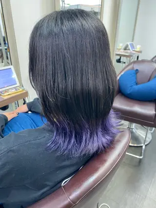 ミディアム 月野涼風 /レイヤーカットのヘアスタイル