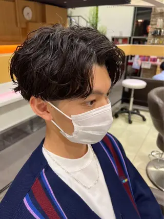 パーマ 似合わせレイヤーカ ット ʚɞ riiのヘアスタイル