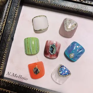 ネイル mayu 𓃠のネイルデザイン