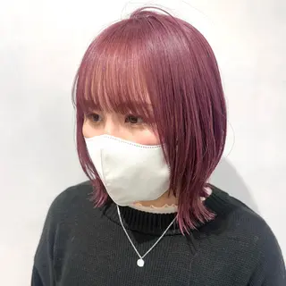 ショート カラー デザインカラー/パー マ🦖外岡咲希🦖のヘアスタイル