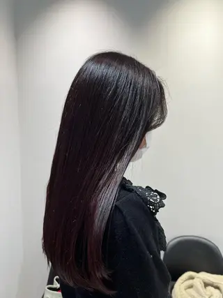 セミロング よしのり genieeのヘアスタイル