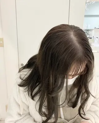 セミロング カラー ParveMix 🐾鳥取彩花のヘアスタイル