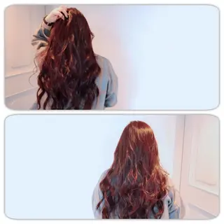 ロング カラー Jill franc ＿ ayanoのヘアスタイル