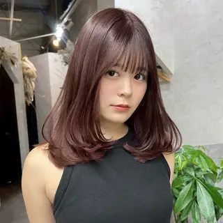 ミディアム Lay./ yuunaのヘアスタイル