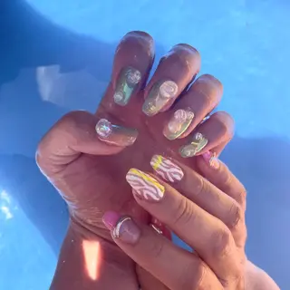 ネイル Sea  nail by emaのネイルデザイン
