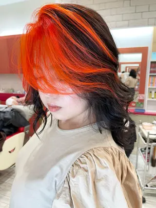 カラー 名古屋のピンク好き かずくん🦩のヘアスタイル