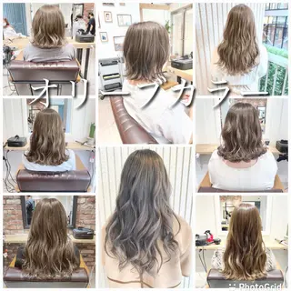 ロング カラー 艶髪カラー 渡辺岳也のヘアスタイル