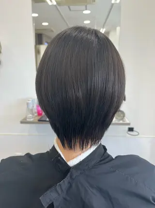 ショート 🎀透明感カラー 🎀宮脇結海🎀のヘアスタイル