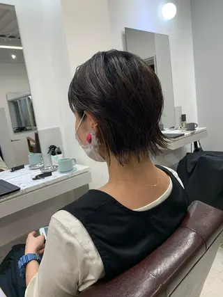 ショート ショート、ボブ特化 長島智彦のヘアスタイル