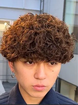 カラー パーマ fifth小峰 悠里のヘアスタイル