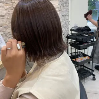 ミディアム カラー ヘアアレンジ hana✿ /透明感カラーのヘアスタイル