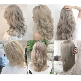 セミロング カラー Nino（ニーノ）所属・にしき さんのヘアスタイル