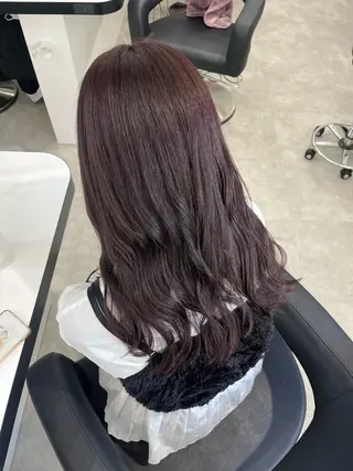 ロング カラー みう/仙台/暖色/ 艶髪/顔周りカット/のヘアスタイル