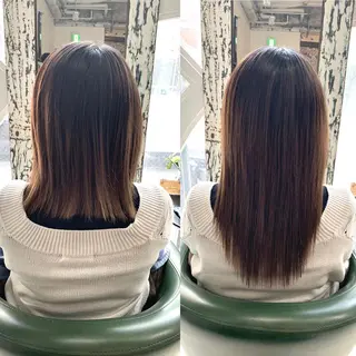 ミディアム Orque deux 伊藤丈晴のヘアスタイル