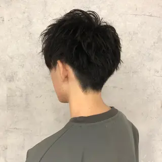 ショート メンズ ⭐️TOSHIKI メンズパーマオタク⭐のヘアスタイル