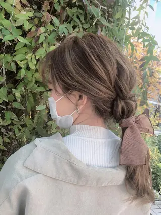 ロング ヘアアレンジ KANA🌷 髪質改善のヘアスタイル