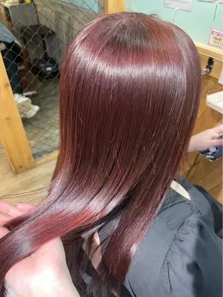 ロング カラー CORE(コア)新宿所属・セキ ユキ🦋のヘアスタイル