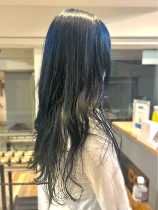 ロング 髪質改善ストレート/ coiiはしもとはなのヘアスタイル
