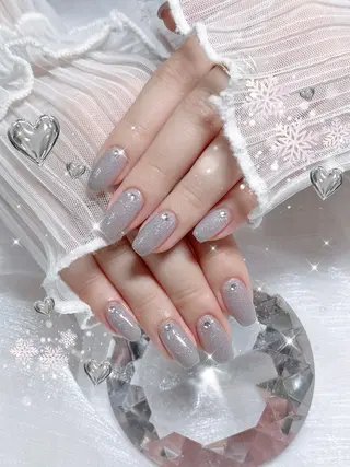 ネイル 12/5🈳🩵 aoi🩵のネイルデザイン