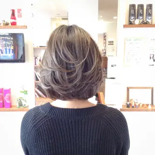 ショート カラー 辨天 勇介のヘアスタイル