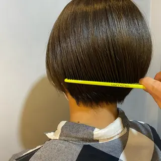 ショート 🪐SOURCE 塚口　シマブクロ🪐のヘアスタイル