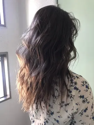 ロング GO TODAY SHAIRE SALON所属・miu （ミユ）のヘアスタイル