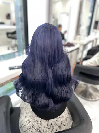 セミロング カラー ヘアアレンジ Ella所属・nana【艶髪】/ レイヤー/縮毛矯正のヘアスタイル