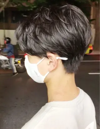 ショート メンズ 7Bridge所属・ハッシュカット 小西貫太のヘアスタイル