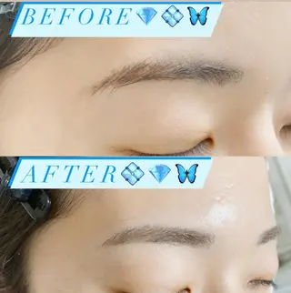 アイブロウ アイブロウサロンWHITE EYE     麻布十番　眉毛専門店　【ホワイトアイ】所属・💎 ＹＵＲＩ💎の眉毛・アイブロウイメージ