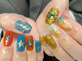 ネイル Nail Atelier IamI所属・アイアムアイ 大村磨衣のネイルデザイン