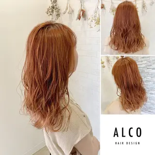 セミロング カラー ワタイショウタ 髪質改善✨眉毛サロンのヘアスタイル