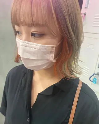 ショート カラー 🕶️佐藤 海李🐏のヘアスタイル