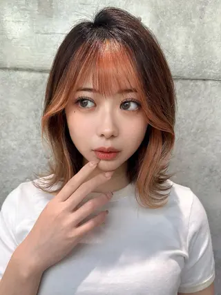 ミディアム ✨髪質改善特化✨副 店長椎葉信乃介のヘアスタイル