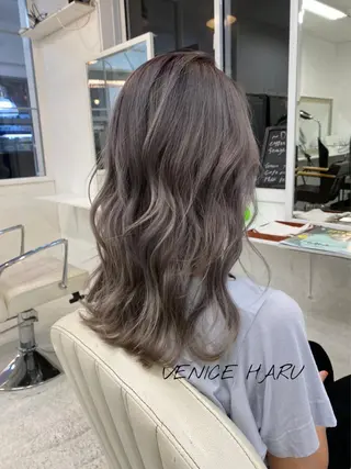 セミロング カラー レイヤーカット/艶髪 🌈高橋遥香🌈のヘアスタイル