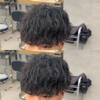 パーマ メンズ イケメン製造機 🔥上原沙羅🔥のヘアスタイル