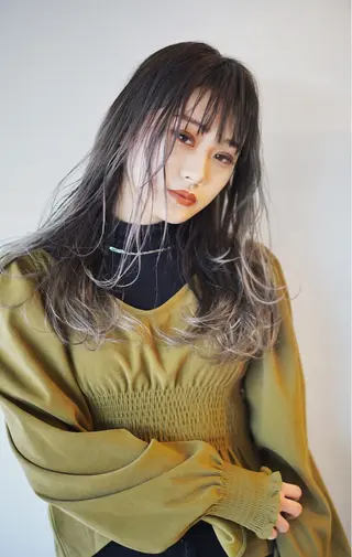 セミロング カラー salon m ni サロンマーニ所属・久保田 一のヘアスタイル