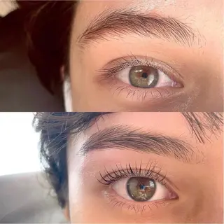 マツエク・マツパ アイブロウ moka ✴︎のマツエク・マツパデザイン