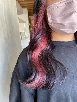 セミロング 【縮毛矯正髪質改善】 中山健太のヘアスタイル