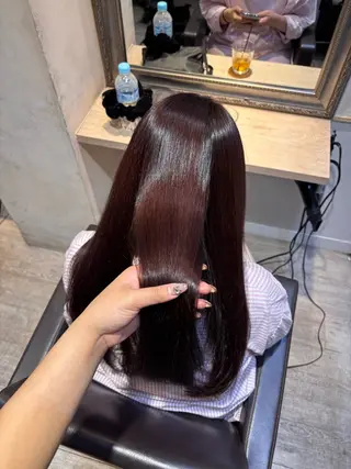 ロング momoka ⠀のヘアスタイル