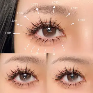 マツエク・マツパ CeCeまつげパーマ マツエク❣️パリエクのネイルデザイン