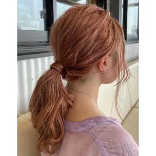 セミロング カラー ヘアアレンジ 髪質改善サロン🍃 AIRI のヘアスタイル