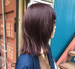 ミディアム カラー Le'a渋谷所属・インナーエクステ渋谷 🦋KAJIのヘアスタイル