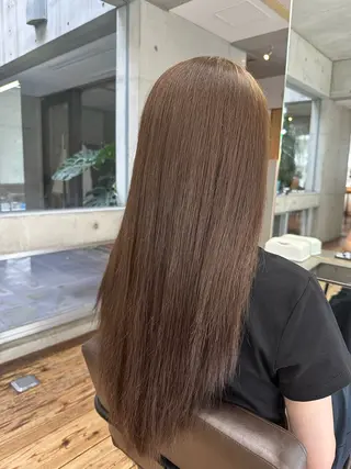 ロング カラー MISAKI ‎のヘアスタイル