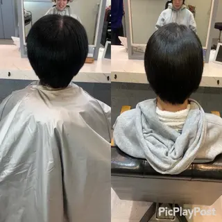 Agu hair emio城陽所属・Agu peachのヘアスタイル