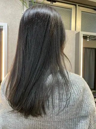 ロング AUBE HAIR tenjin【オーブヘアーテンジン】所属・nene .のヘアスタイル